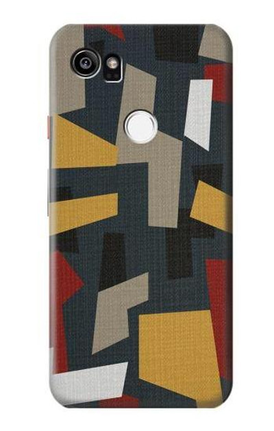 S3386 Abstract Fabric Texture Case Cover Custodia per Google Pixel 2 XL