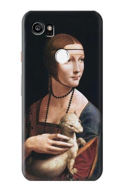 S3471 Lady Ermine Leonardo da Vinci Case Cover Custodia per Google Pixel 2 XL