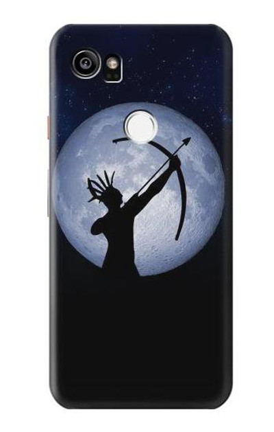 S3489 Indian Hunter Moon Case Cover Custodia per Google Pixel 2 XL