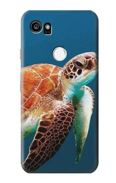 S3497 Green Sea Turtle Case Cover Custodia per Google Pixel 2 XL