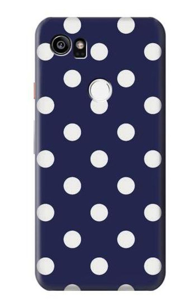 S3533 Blue Polka Dot Case Cover Custodia per Google Pixel 2 XL