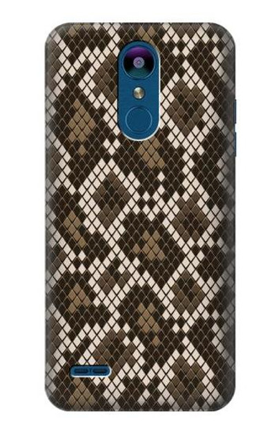 S3389 Seamless Snake Skin Pattern Graphic Case Cover Custodia per LG K8 (2018)