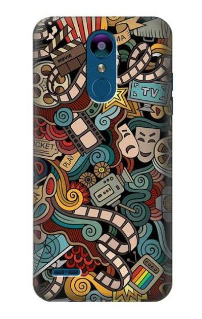 S3480 Belly Fat Workout Case Cover Custodia per LG K8 (2018)