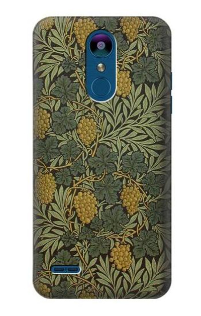 S3662 William Morris Vine Pattern Case Cover Custodia per LG K8 (2018)