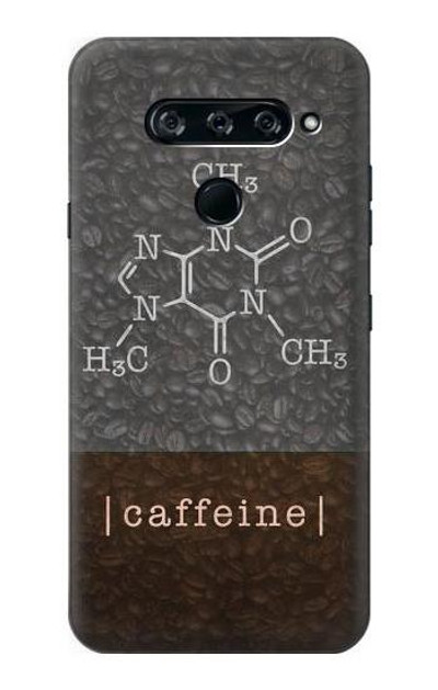 S3475 Caffeine Molecular Case Cover Custodia per LG V40, LG V40 ThinQ