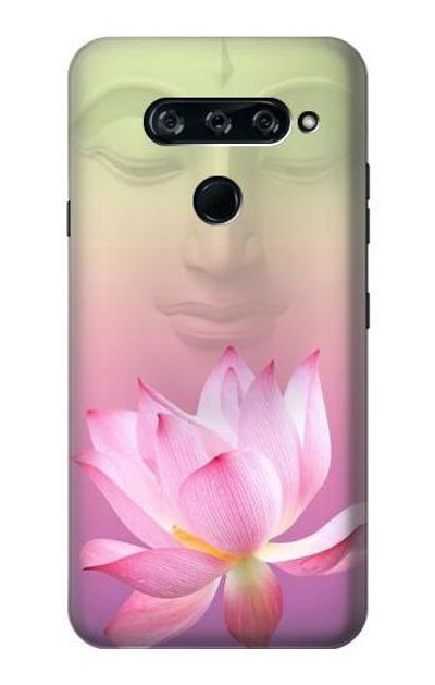 S3511 Lotus flower Buddhism Case Cover Custodia per LG V40, LG V40 ThinQ