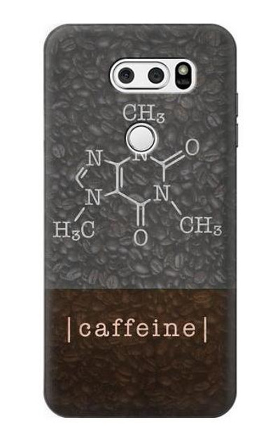 S3475 Caffeine Molecular Case Cover Custodia per LG V30, LG V30 Plus, LG V30S ThinQ, LG V35, LG V35 ThinQ