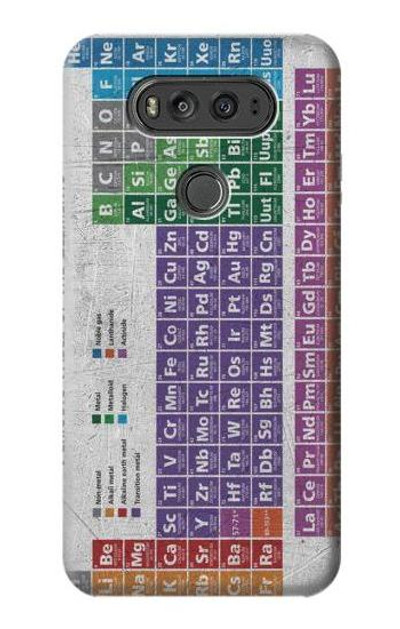 S3383 Periodic Table Case Cover Custodia per LG V20