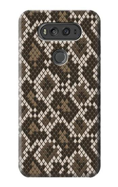 S3389 Seamless Snake Skin Pattern Graphic Case Cover Custodia per LG V20