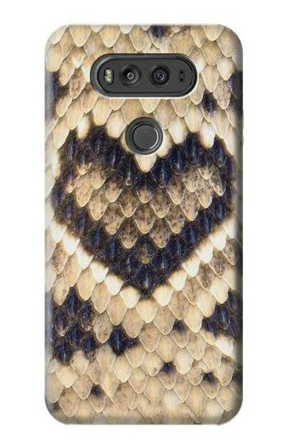 S3417 Diamond Rattle Snake Graphic Print Case Cover Custodia per LG V20