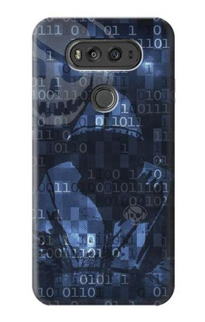 S3431 Digital Code Cyber Hacker Case Cover Custodia per LG V20