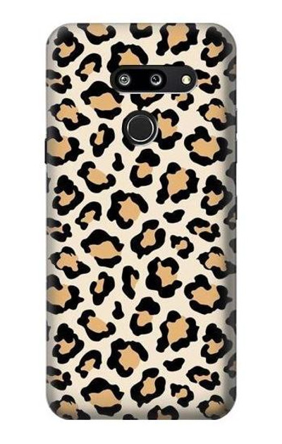 S3374 Fashionable Leopard Seamless Pattern Case Cover Custodia per LG G8 ThinQ