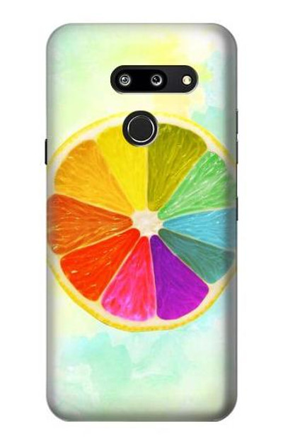 S3493 Colorful Lemon Case Cover Custodia per LG G8 ThinQ