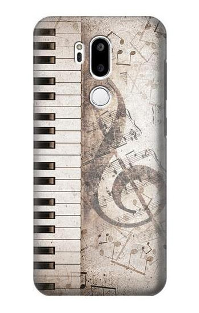 S3390 Music Note Case Cover Custodia per LG G7 ThinQ