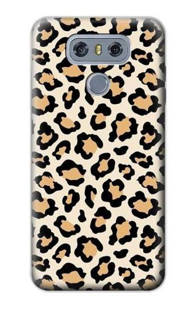 S3374 Fashionable Leopard Seamless Pattern Case Cover Custodia per LG G6