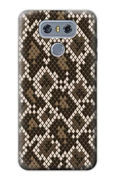 S3389 Seamless Snake Skin Pattern Graphic Case Cover Custodia per LG G6