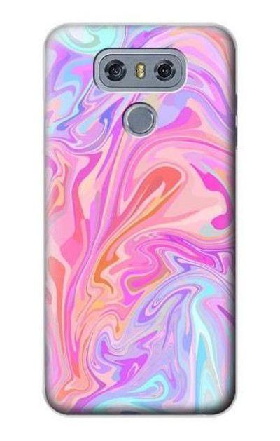 S3444 Digital Art Colorful Liquid Case Cover Custodia per LG G6