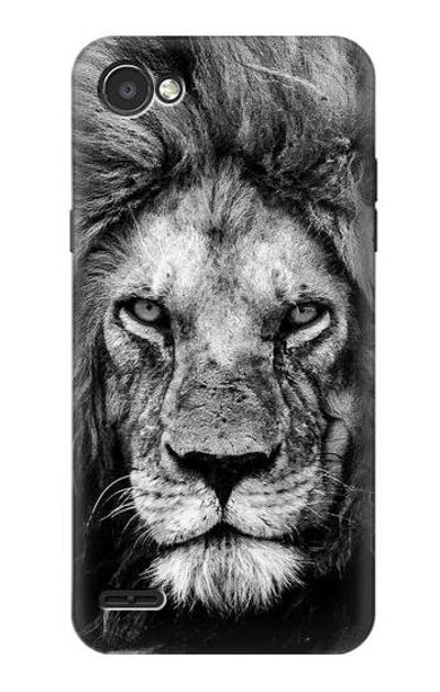 S3372 Lion Face Case Cover Custodia per LG Q6