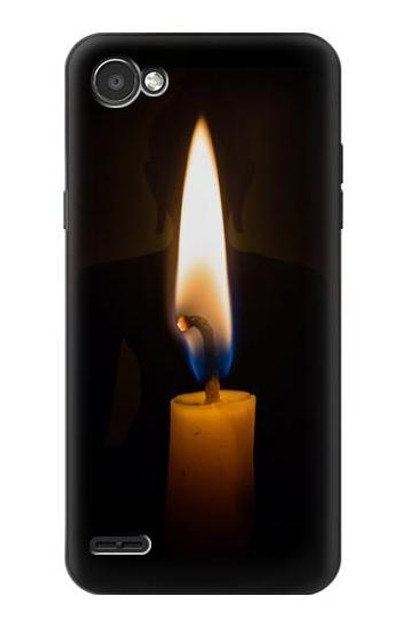 S3530 Buddha Candle Burning Case Cover Custodia per LG Q6