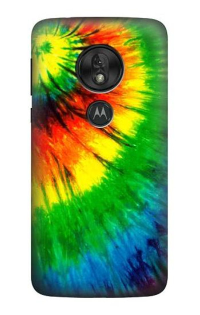 S3422 Tie Dye Case Cover Custodia per Motorola Moto G7 Play