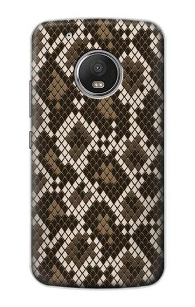 S3389 Seamless Snake Skin Pattern Graphic Case Cover Custodia per Motorola Moto G5 Plus