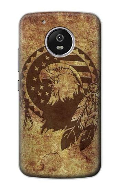 S3378 Native American Case Cover Custodia per Motorola Moto G5