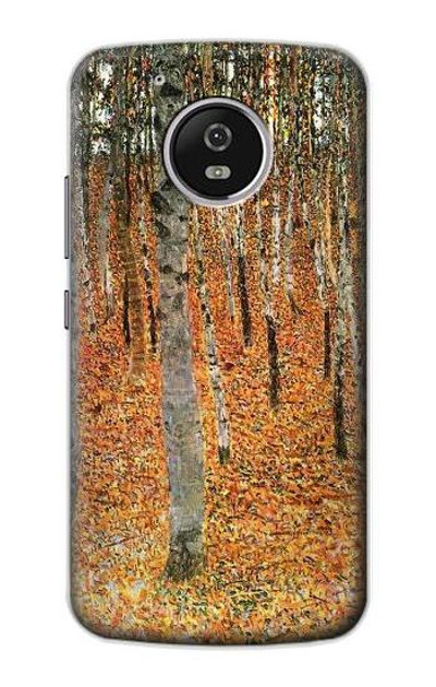 S3380 Gustav Klimt Birch Forest Case Cover Custodia per Motorola Moto G5