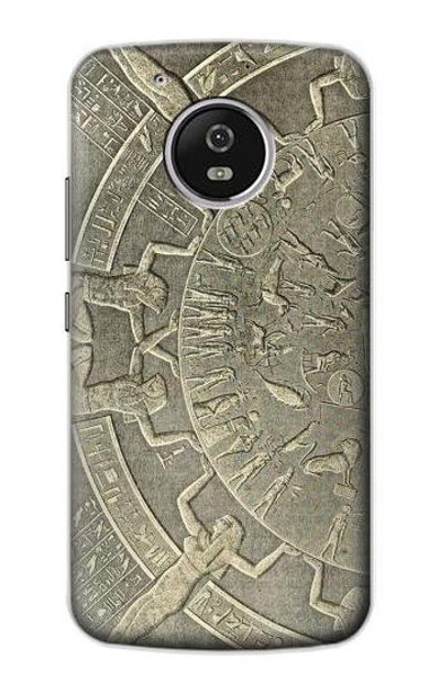 S3396 Dendera Zodiac Ancient Egypt Case Cover Custodia per Motorola Moto G5