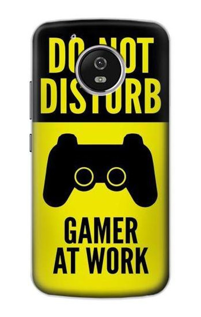 S3515 Gamer Work Case Cover Custodia per Motorola Moto G5