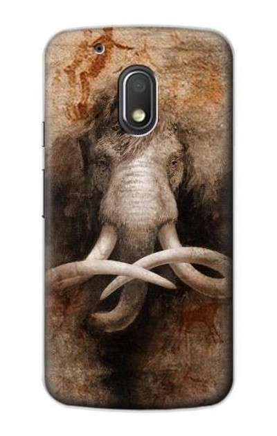 S3427 Mammoth Ancient Cave Art Case Cover Custodia per Motorola Moto G4 Play