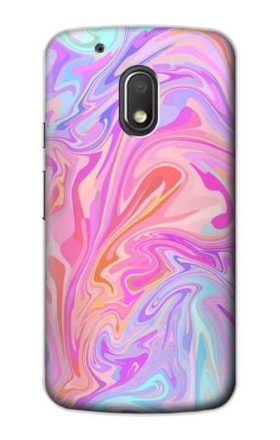 S3444 Digital Art Colorful Liquid Case Cover Custodia per Motorola Moto G4 Play