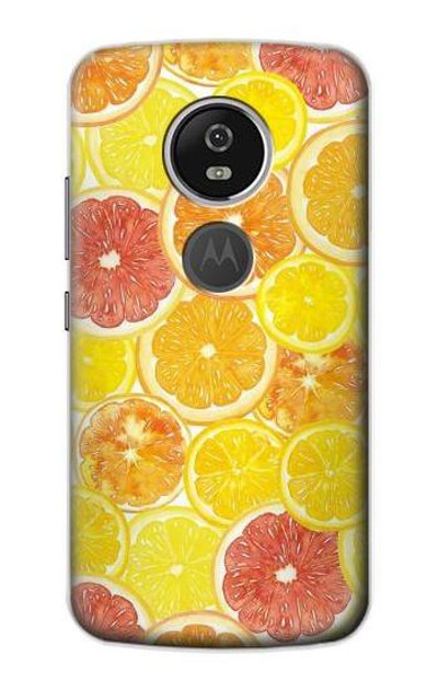 S3408 Lemon Case Cover Custodia per Motorola Moto E5 Plus