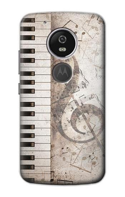 S3390 Music Note Case Cover Custodia per Motorola Moto G6 Play, Moto G6 Forge, Moto E5