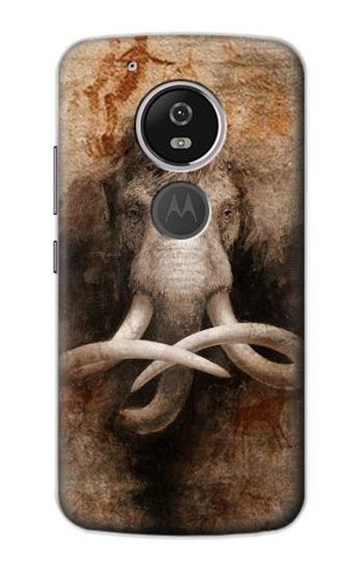 S3427 Mammoth Ancient Cave Art Case Cover Custodia per Motorola Moto G6 Play, Moto G6 Forge, Moto E5