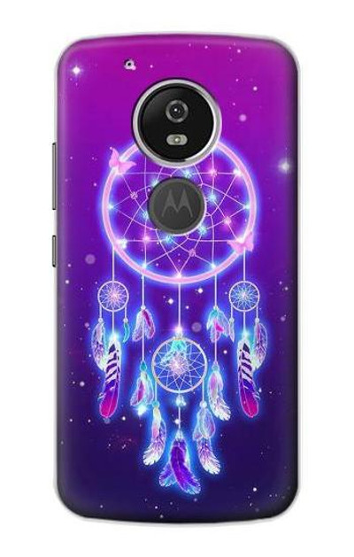 S3484 Cute Galaxy Dream Catcher Case Cover Custodia per Motorola Moto G6 Play, Moto G6 Forge, Moto E5