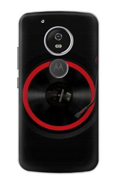 S3531 Spinning Record Player Case Cover Custodia per Motorola Moto G6 Play, Moto G6 Forge, Moto E5