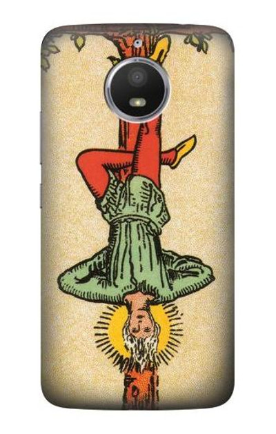 S3377 Tarot Card Hanged Man Case Cover Custodia per Motorola Moto E4 Plus