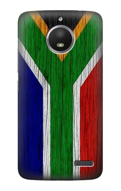 S3464 South Africa Flag Case Cover Custodia per Motorola Moto E4