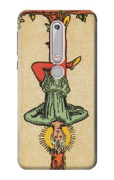 S3377 Tarot Card Hanged Man Case Cover Custodia per Nokia 6.1, Nokia 6 2018