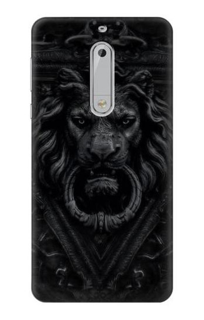 S3619 Dark Gothic Lion Case Cover Custodia per Nokia 5