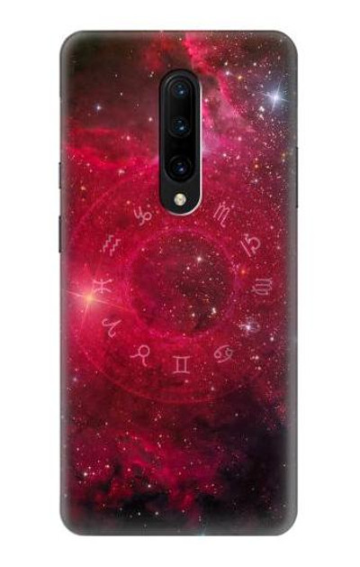 S3368 Zodiac Red Galaxy Case Cover Custodia per OnePlus 7 Pro