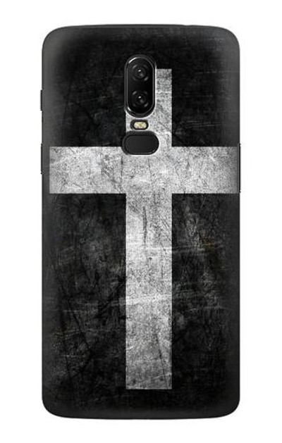 S3491 Christian Cross Case Cover Custodia per OnePlus 6