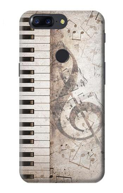 S3390 Music Note Case Cover Custodia per OnePlus 5T