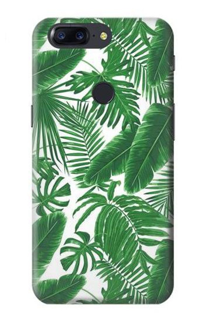 S3457 Paper Palm Monstera Case Cover Custodia per OnePlus 5T