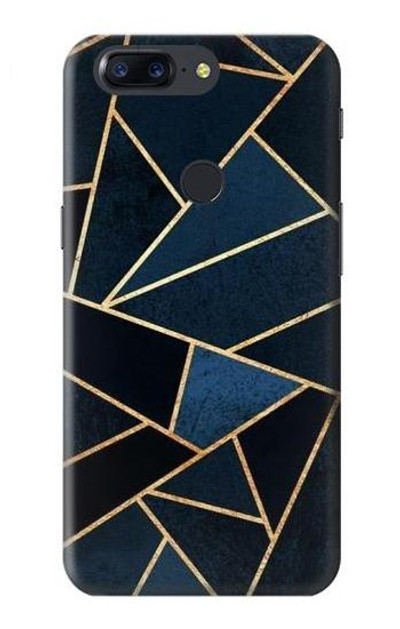 S3479 Navy Blue Graphic Art Case Cover Custodia per OnePlus 5T