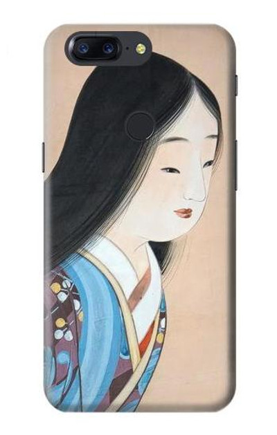 S3483 Japan Beauty Kimono Case Cover Custodia per OnePlus 5T