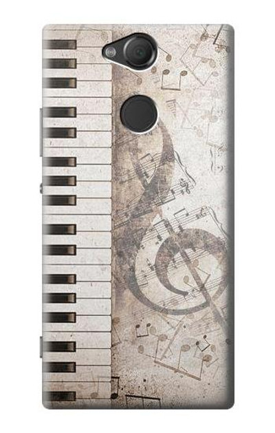 S3390 Music Note Case Cover Custodia per Sony Xperia XA2
