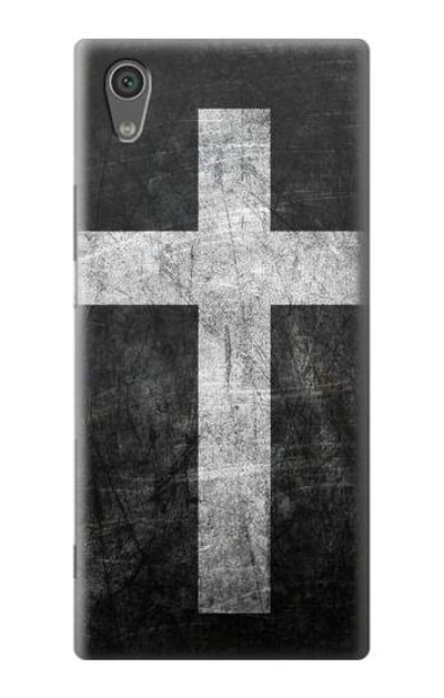 S3491 Christian Cross Case Cover Custodia per Sony Xperia XA1