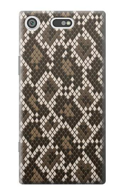 S3389 Seamless Snake Skin Pattern Graphic Case Cover Custodia per Sony Xperia XZ1