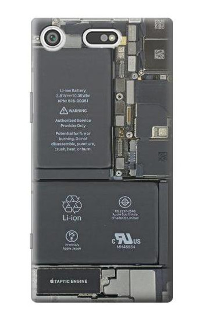 S3467 Inside Mobile Phone Graphic Case Cover Custodia per Sony Xperia XZ1